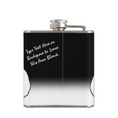 Beer Kunstflesje Aangepaste Drink van poolBeer Heupfles (Achterkant)