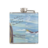 Beer Kunstflesje Aangepaste Drink van poolBeer Heupfles (Achterkant)