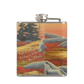 Beer Kunstflesje Aangepaste Drink van poolBeer Heupfles (Achterkant)