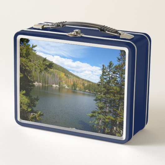 Beer Lake bij het Nationaal Park Rocky Mountain (Voorkant)