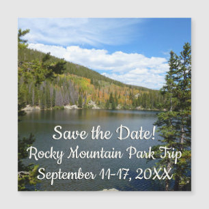 Beer Lake bij het Nationaal Park Rocky Mountain
