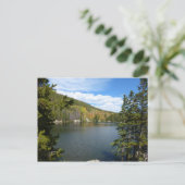 Beer Lake bij het Nationaal Park Rocky Mountain Briefkaart (Staand voorkant)