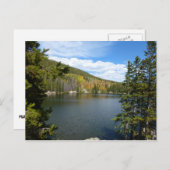 Beer Lake bij het Nationaal Park Rocky Mountain Briefkaart (Voorkant / Achterkant)