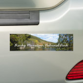 Beer Lake bij het Nationaal Park Rocky Mountain Bumpersticker (Op auto)