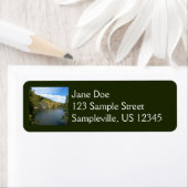 Beer Lake bij het Nationaal Park Rocky Mountain Etiket (Insitu)