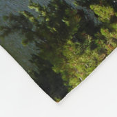 Beer Lake bij het Nationaal Park Rocky Mountain Fleece Deken (Hoek)