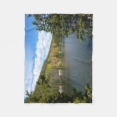 Beer Lake bij het Nationaal Park Rocky Mountain Fleece Deken (Voorkant)