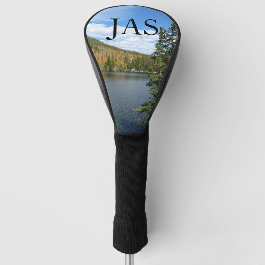 Beer Lake bij het Nationaal Park Rocky Mountain Golfheadcover (Voorkant)