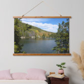 Beer Lake bij het Nationaal Park Rocky Mountain Hangend Wandkleed (Slaapkamer)