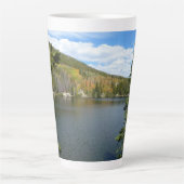 Beer Lake bij het Nationaal Park Rocky Mountain Latte Mok (Voorkant)