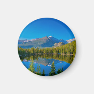 Beer Lake bij het Nationaal Park Rocky Mountain Magneet