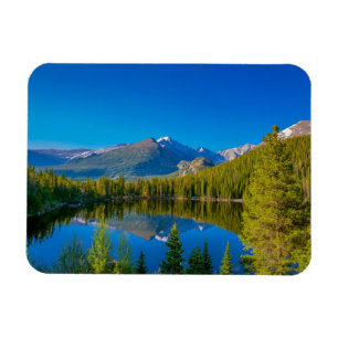 Beer Lake bij het Nationaal Park Rocky Mountain Magneet