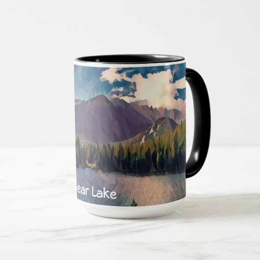 Beer Lake bij het Nationaal Park Rocky Mountain Mok (Voorkant rechts)