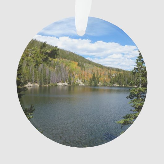 Beer Lake bij het Nationaal Park Rocky Mountain Ornament (voorkant)