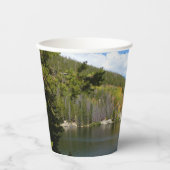 Beer Lake bij het Nationaal Park Rocky Mountain Papieren Bekers (Voorkant)