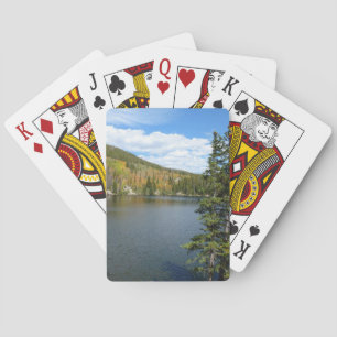Beer Lake bij het Nationaal Park Rocky Mountain Pokerkaarten