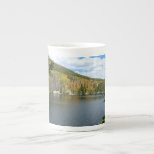 Beer Lake bij het Nationaal Park Rocky Mountain Porselein Kop