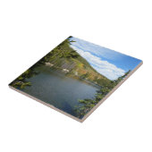 Beer Lake bij het Nationaal Park Rocky Mountain Tegeltje (Zijkant)