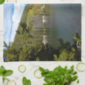 Beer Lake bij het Nationaal Park Rocky Mountain Theedoek (Gevouwen)