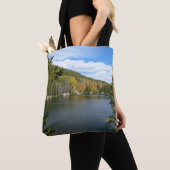Beer Lake bij het Nationaal Park Rocky Mountain Tote Bag (Dichtbij)