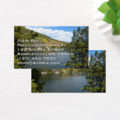 Beer Lake bij het Nationaal Park Rocky Mountain Visitekaartje (Bureau)