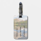 Beer Lake. Colorado. Bagagelabel (Achterkant verticaal)
