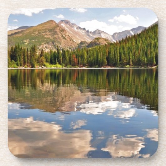 Beer Lake. Colorado. Bier Onderzetter (Voorkant)