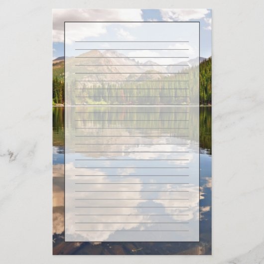 Beer Lake. Colorado. Briefpapier (Voorkant)