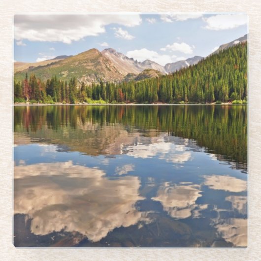 Beer Lake. Colorado. Glazen Onderzetter (Voorkant)