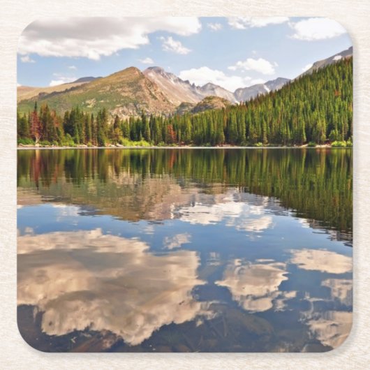 Beer Lake. Colorado. Kartonnen Onderzetters (Voorkant)