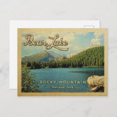 Beer Lake Colorado  Rocky Mountains Briefkaart (Voorkant / Achterkant)