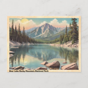 Beer Lake Colorado Rocky Mountains  Briefkaart
