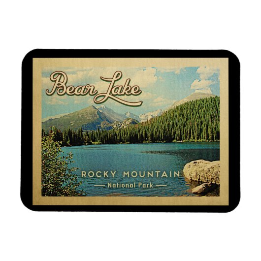 Beer Lake Colorado  Rocky Mountains Magneet (Horizontaal)