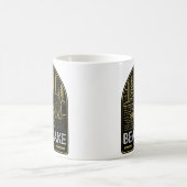 Beer Lake Michigan Vintage Neon Koffiemok (Center)