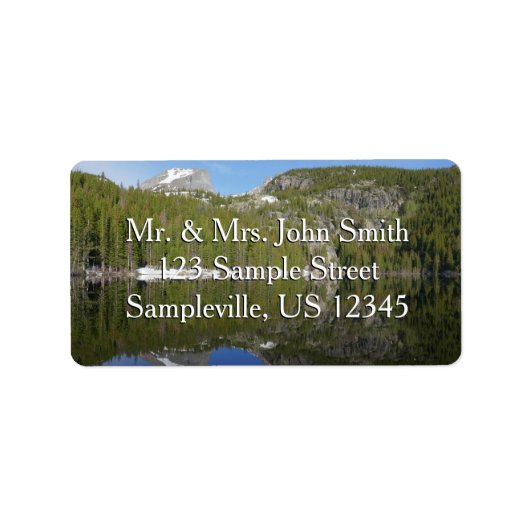 Beer Lake Reflectie I Etiket (Voorkant)