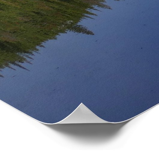 Beer Lake Reflectie I Poster (Hoek)