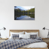 Beer Lake-reflectie II Canvas Afdruk (Insitu (Slaapkamer))