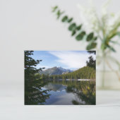 Beer Lake Reflectie III Briefkaart (Staand voorkant)