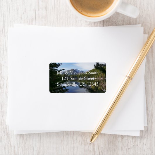 Beer Lake Reflectie III Etiket (Insitu)