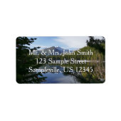 Beer Lake Reflectie III Etiket (Voorkant)