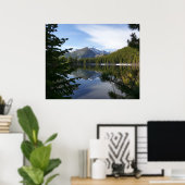 Beer Lake Reflectie III Poster (Thuiskantoor)