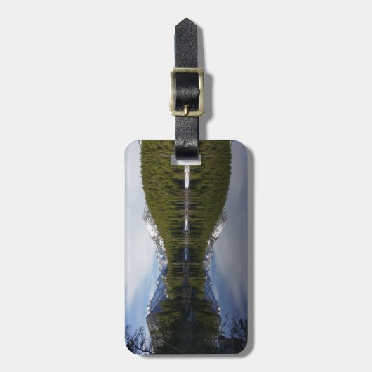 Beer Lake Reflection II Bagagelabel (Voorkant verticaal)