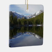 Beer Lake Reflection II Keramisch Ornament (Rechts)