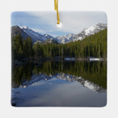 Beer Lake Reflection II Keramisch Ornament (Voorkant)
