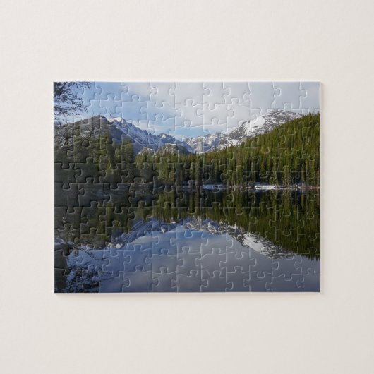 Beer Lake Reflection II Legpuzzel (Horizontaal)