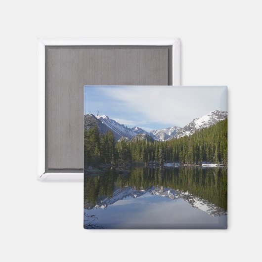 Beer Lake Reflection II Magneet (Voorkant / Achterkant)