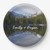 Beer Lake Reflection II Papieren Bordje (Voorkant)