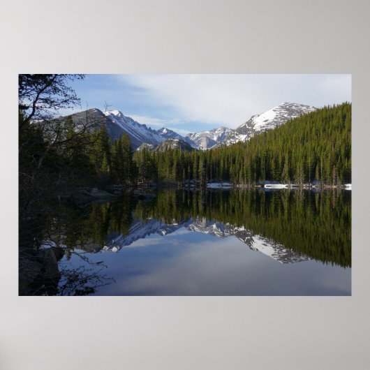 Beer Lake Reflection II Poster (Voorkant)