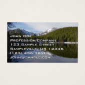 Beer Lake Reflection II Visitekaartje (Voorkant)