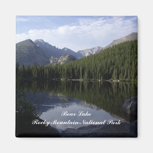 Beer Lake Rocky Mountain National Park Magnet (Voorkant)